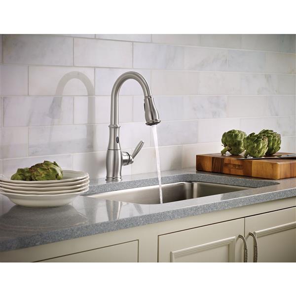 MOEN Brantford Collection MotionSense Pulldown Kitchen Faucet - 1 ...