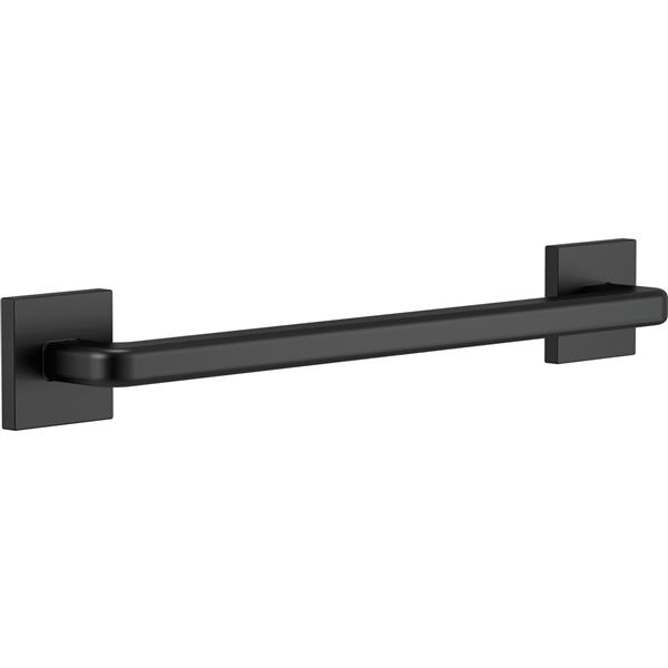 Delta Angular Modern Grab Bar - 18-in - Matte Black 41918-BL | Réno-Dépôt