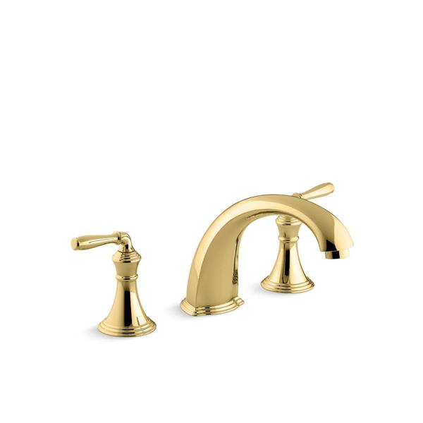 Kohler Devonshire Bathtub Faucet Polished Brass 2160464 Reno Depot