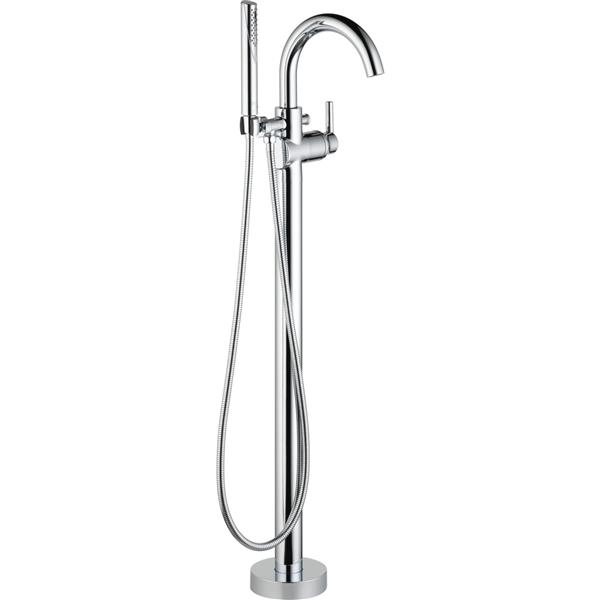 Delta Trinsic Freestanding Bathtub Faucet - 8-in. - Chrome
