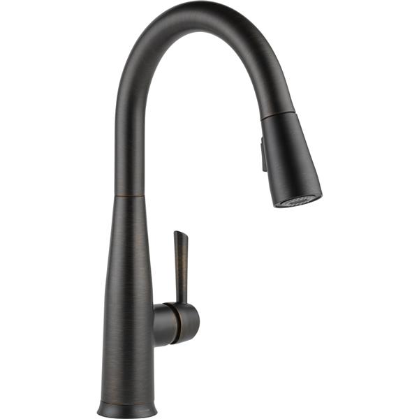 Delta Essa Kitchen Faucet - 15.75-in. - 1-Handle - Venetian Bronze ...