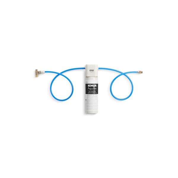 KOHLER Aquifer Single Cartridge Water Filtration System - White