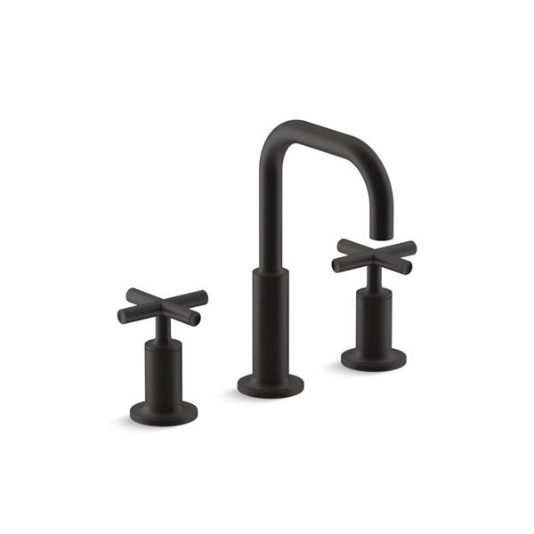 Kohler Purist Widespread Bathroom Sink Faucet With High Gooseneck