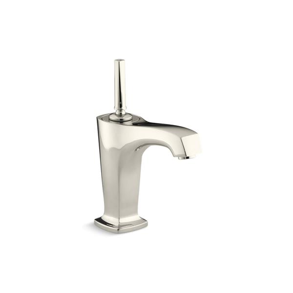 KOHLER Margaux Single-Hole Bathroom Sink Faucet - Nickel