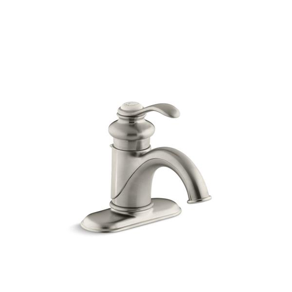 KOHLER Fairfax Centerset Bathroom Sink Faucet With Single Lever Handle ...