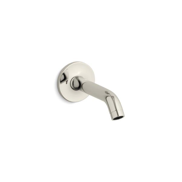 KOHLER Purist WallMount NonDiverter Bath Spout 35degrees Nickel