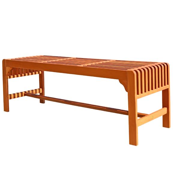 Yanman Coussin classique pour banc en métal ou en bois rectangulaire 2 ou 3 places pour extérieur 110 x 40 cm 