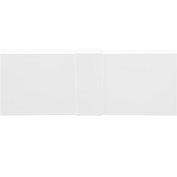 Couvre-plinthe électrique Titan de Veil, 6 pi, blanc semi-lustré TN001-72