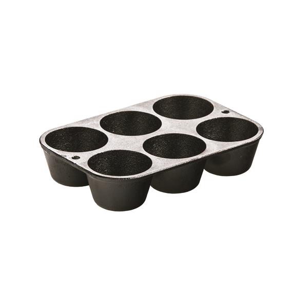 Lodge Seasoned Cast Iron Mini Cake Pan, 7 Impressions