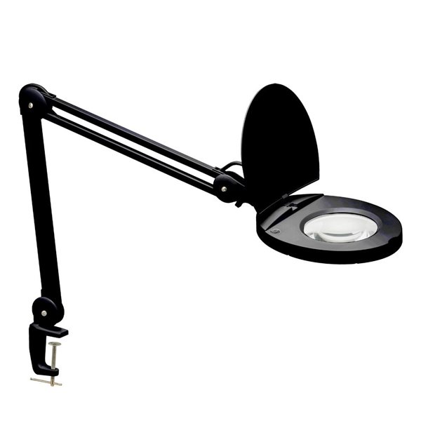 Dainolite Table Lamp - 1-LED Light - 47-in - Black