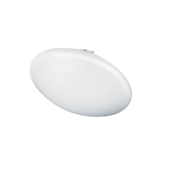 Dainolite Flush Mount Light - 1-LED Light - 11-in x 3.75-in - White