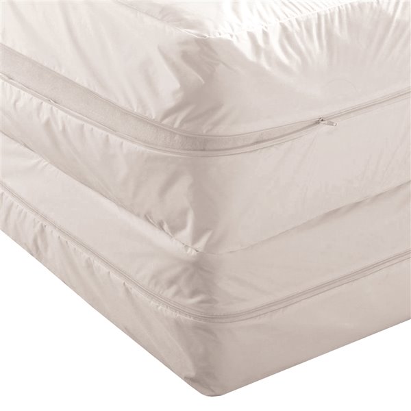 Millano Collection Bug Basics Mattress Protector - 80-in x 54-in - White
