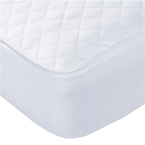 Millano Collection SilverClear Waterproof Mattress Protector - 92-in x 90-in - White