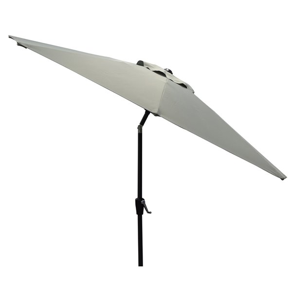 F. Corriveau International Octogonal Umbrella - 8.5-ft - Grey