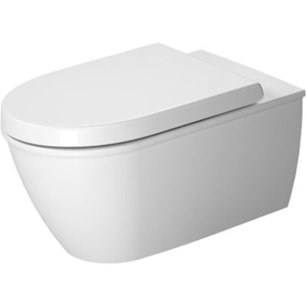 Duravit Darling New Wall-Mounted Toilet - White - 14.38-in x 24.63-in