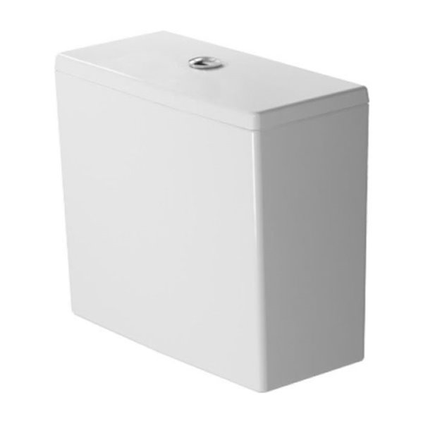 Duravit ME by Starck Toilet Tank - Ceramic - 1.32/0.92gpf w/top centre flush lever - White