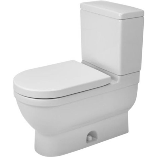 Duravit Starck 3 Toilet Bowl - White - 14.75-in x 27.5-in