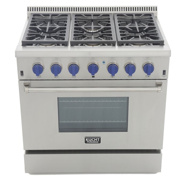 KUCHT Professional 36in 5.2 cu. ft. Propane Gas Range with Convection