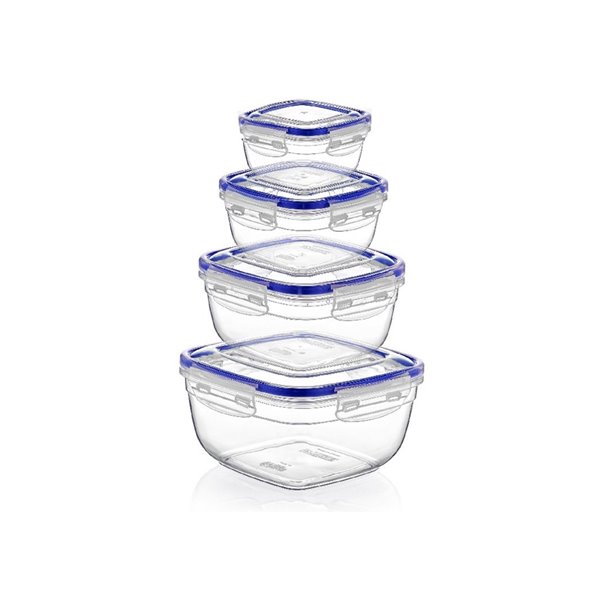 Superio Food Plastic Container - Set of 4