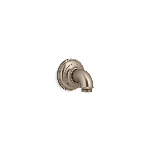 Kohler Artifacts Wall Mount Supply Elbow Brushed Bronze 72796 Bv Réno Dépôt 5908