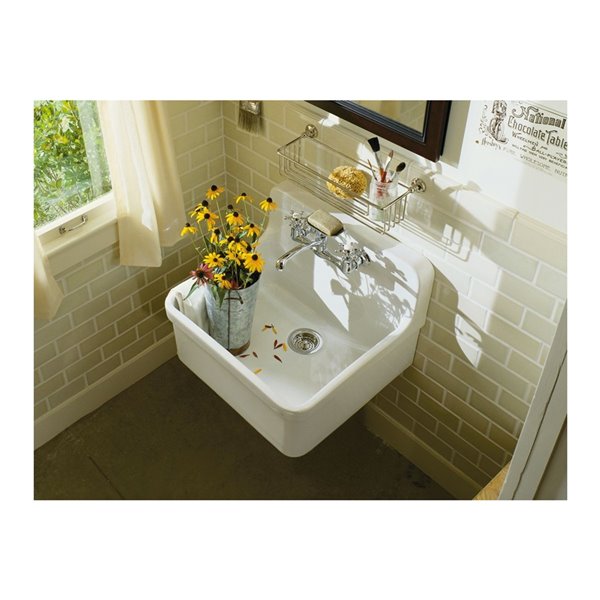 KOHLER Gilford Apron WallMount/TopMount SingleBowl Kitchen Sink
