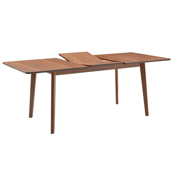 modern table with leaf