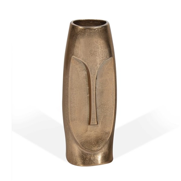 Gild Design House Nohea Large Decorative Metal Vase - Gold - 13-in
