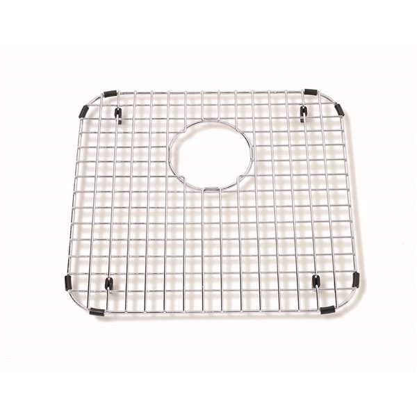 Protection d'évier de cuisine blanche en grille pour évier de cuisine -  Anti-rouille (31,8 x 45,7 cm)