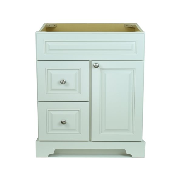Lukx Lukz Bold Damian 36 In Antique, 36 Inch Vanity With Drawers On Left Side