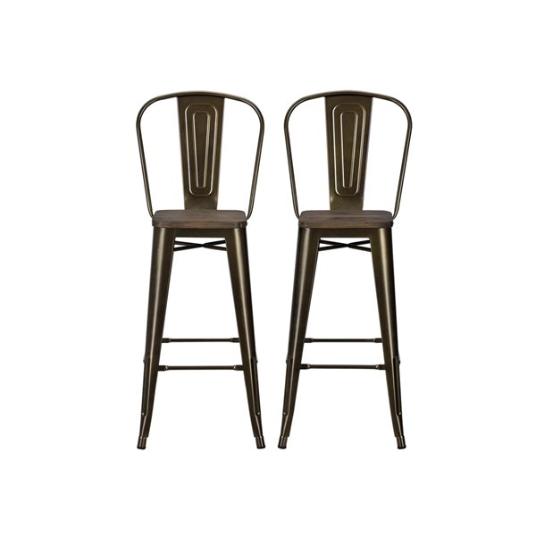 dhp luxor metal bar stool