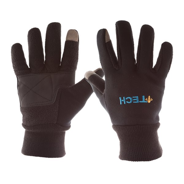 IMPACTO ITECH Touchscreen Winter Gloves - Large - Black