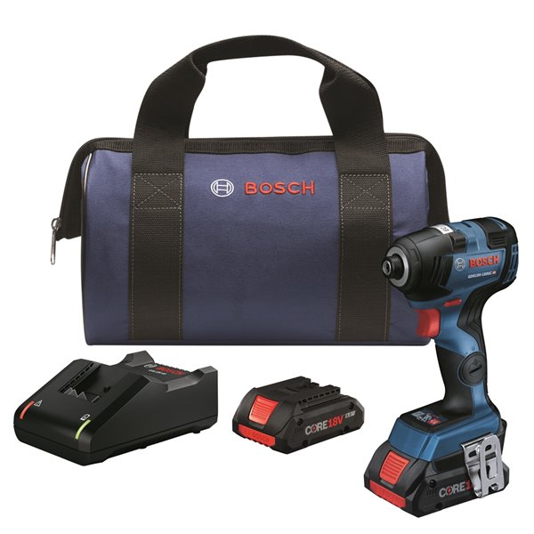 Bosch Brushless Connected Ready Hex Impact Driver Kit 1 4 in 18 V