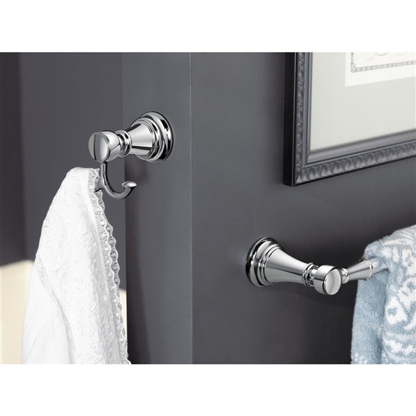 MOEN Weymouth Double Robe Hook Oil Rubbed Bronze YB8403ORB R No D P T   330749762 AlternateImage2 L 