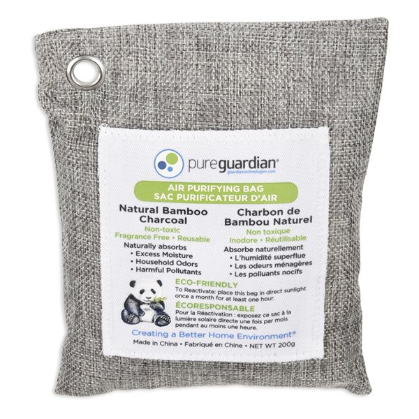 PureGuardian Air Purifying Bamboo Charcoal Bags - 200-g