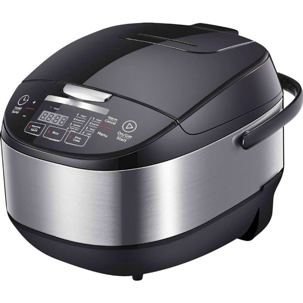 KENMORE Kenmore 5 qt (4.7L) Slow Cooker, Black and Grey, Compact Countertop  Cooking, Simple Dial Control KKSC5QB - The Home Depot