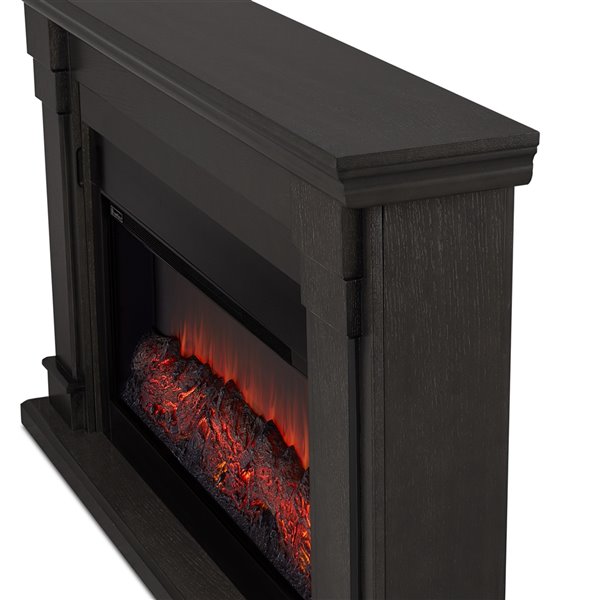 Foyer électrique à Infrarouge De 64 Po Carlisle En Gris Par Real Flame 8230e Gry Réno Dépôt 6532