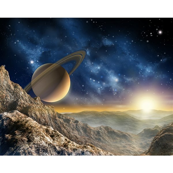 ohpopsi Galaxy Wall Mural - Unpasted - 118-in x 94-in