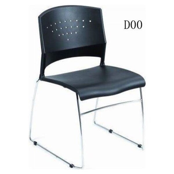 Nicer Interior Stackable Reception Chair Black AP400 RénoDépôt