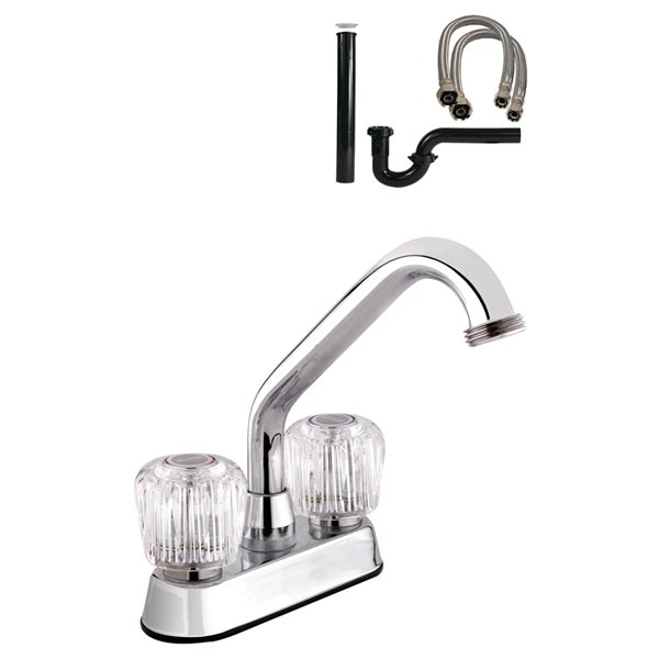 Belanger Laundry Tub Faucet with Installation Kit - Chrome