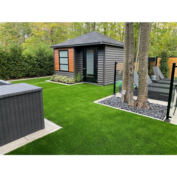 Gazon synthétique Cruz de Trylawnturf 20 x 6 pi vert CZ620