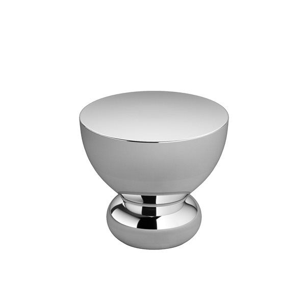 Richelieu 1.26in Chrome Round Contemporary Knob (1Pack