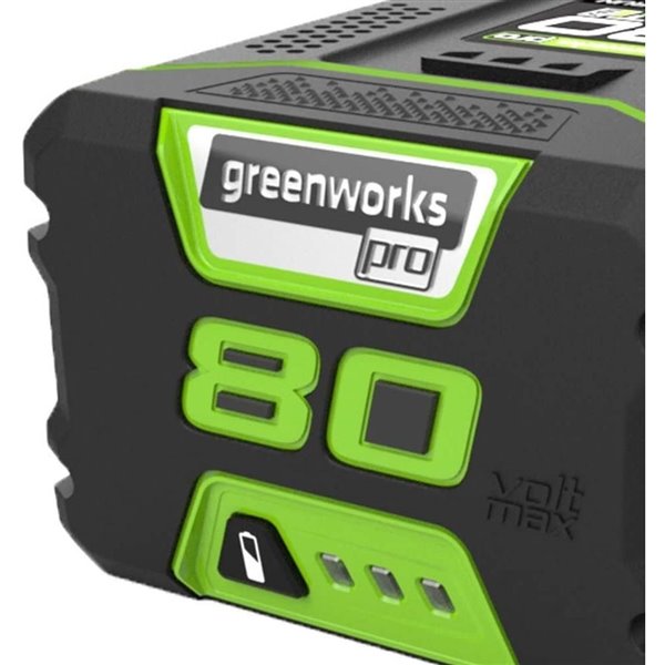 Pelle à neige sans fil Greenworks Pro avec batterie 12 po 80 volts 2600602