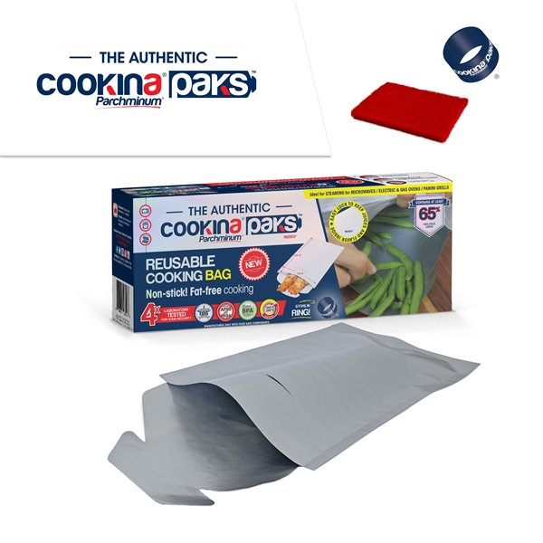 Cookina COOKINA Reusable Cooking Sheet & Oven Protector (Pack of 2
