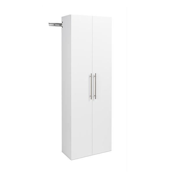 Prepac HangUps Large Storage Cabinet - 24-in - White