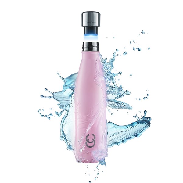 CRAZY CAP CrazyCap Bottle with UV Water Purifier - 500-ml - Pink | Réno ...