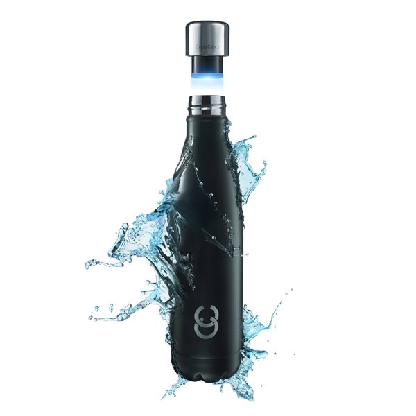 CrazyCap UV Water Bottle Purifier - for Water Purification + Self