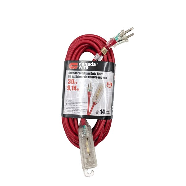 Project Source 50-ft 16 / 3-Prong Outdoor Sjtw Light Duty General Extension  Cord in the Extension Cords department at, extension cord