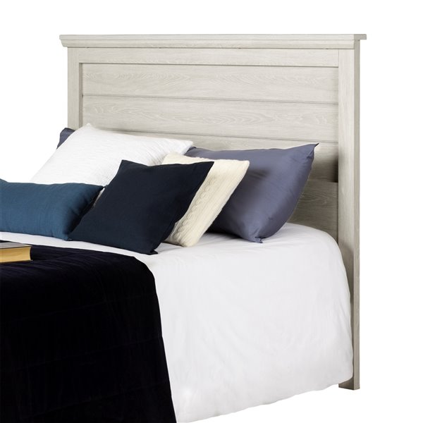 South Shore Avilla Queen Headboard Winter Oak 12557 Reno Depot