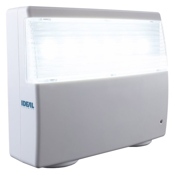 Ideal Security Exit and Emergency Power Failure LED Light -  Battery-Operated - White SK638