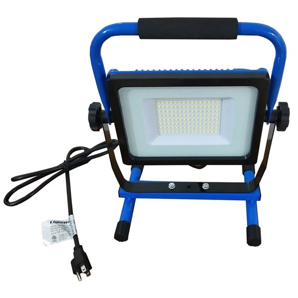 LightWay 68W 7000 Lumen Corded LED Work Light with H Stand 140500 ...